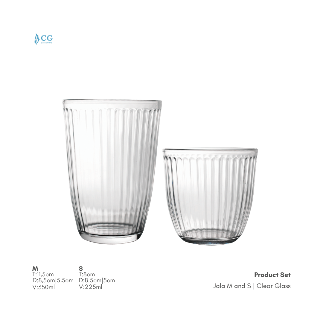 Jala Product Set | CG Clear Glass