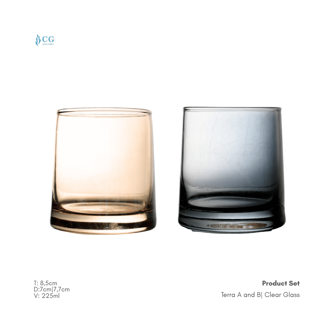 Terra Product Set | CG Clear Glass