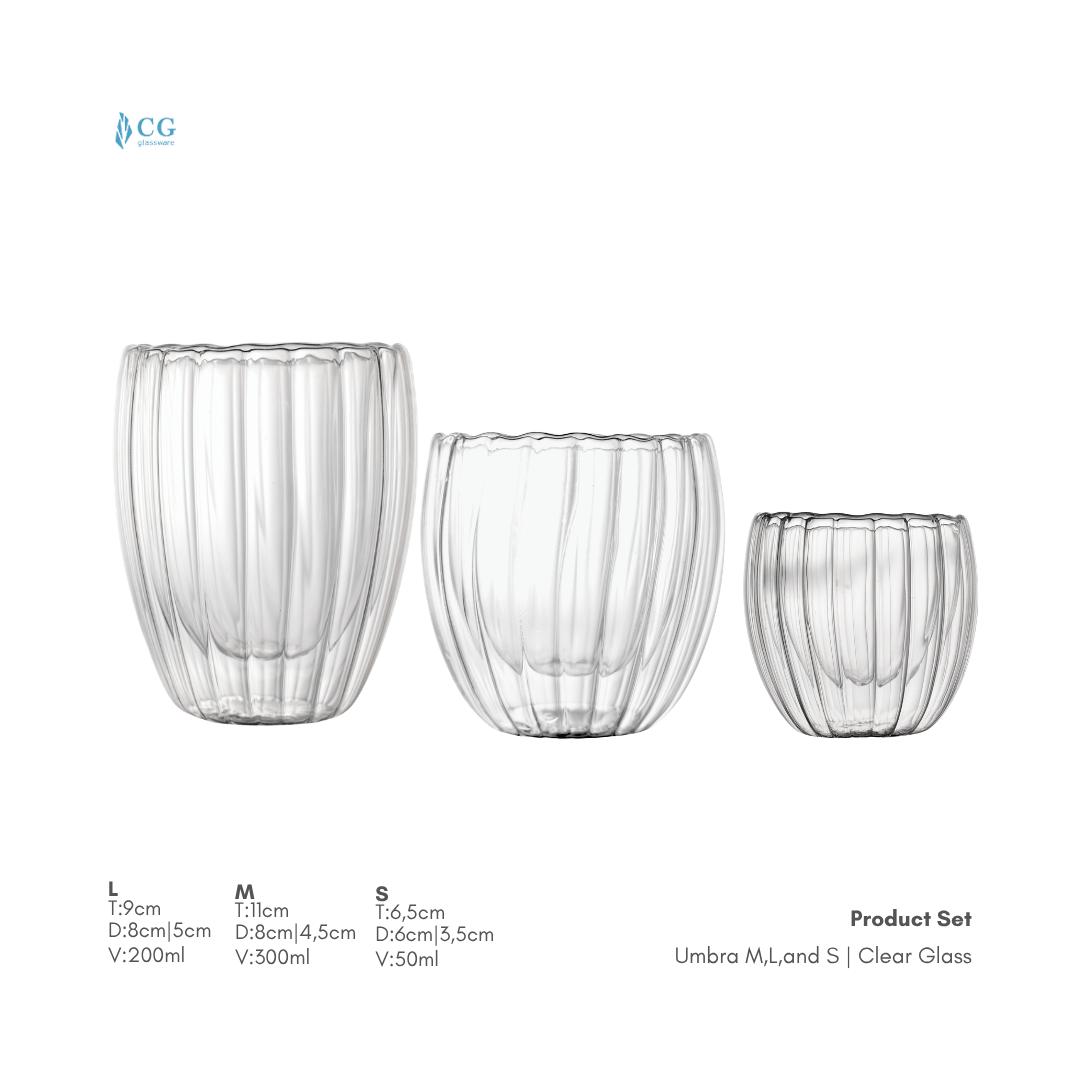 Wana Product Set | CG Clear Glass